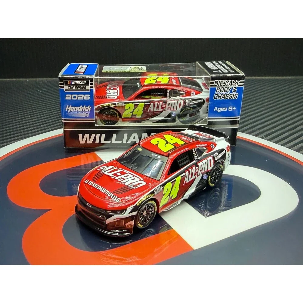 2026 William Byron 1:64 All-Pro NASCAR Diecast